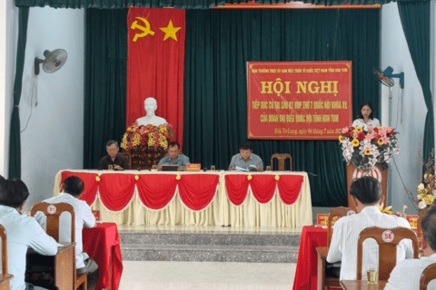 Đoàn đại biểu Quốc hội tỉnh tiếp xúc cử tri xã Đăk Tơ Lung, huyện Kon Rẫy